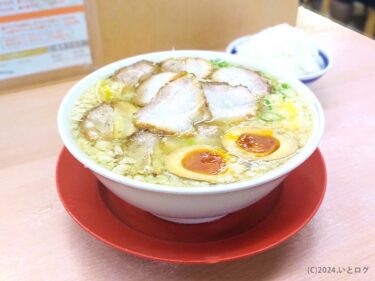 『ラーメンマン(拉麺男)』宮崎唯一の食べログ百名店で朝ラーメン。あっさりを超こってりにして爆食い@宮崎・宮崎市