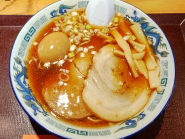 【らぁめん青葉】旭川ラーメンの有名店を甲府駅で味わおう(^^♪