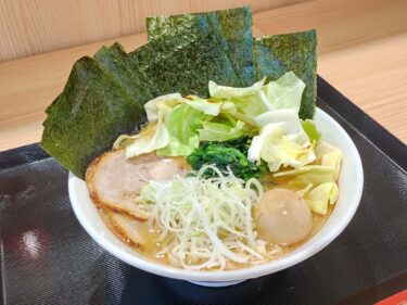 【うまいラーメン 松福 甲府店】フードコートと侮るなかれ。静岡で人気のある家系ラーメンだよ！