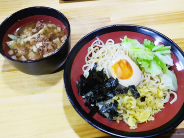 『麺や成屋』驚きの移転オープン！あの成屋が今度は昭和町に出没！安定のネギ餃子に肉汁つけそばを。