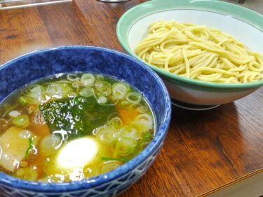 【甲府大勝軒】東池袋大勝軒の味を継承するつけ麺？！これを食べればイケメン（池麺）になれるかも？？(笑)