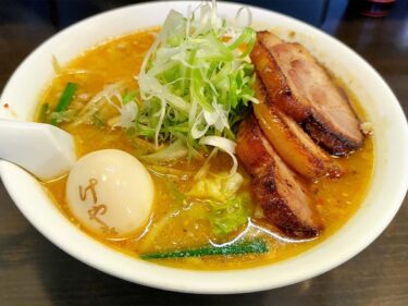 【にとりのけやき すすきの本店】これぞ札幌味噌ラーメンの代表格！炒めた野菜とあつあつ濃厚スープがうまいんだな。@北海道・札幌市