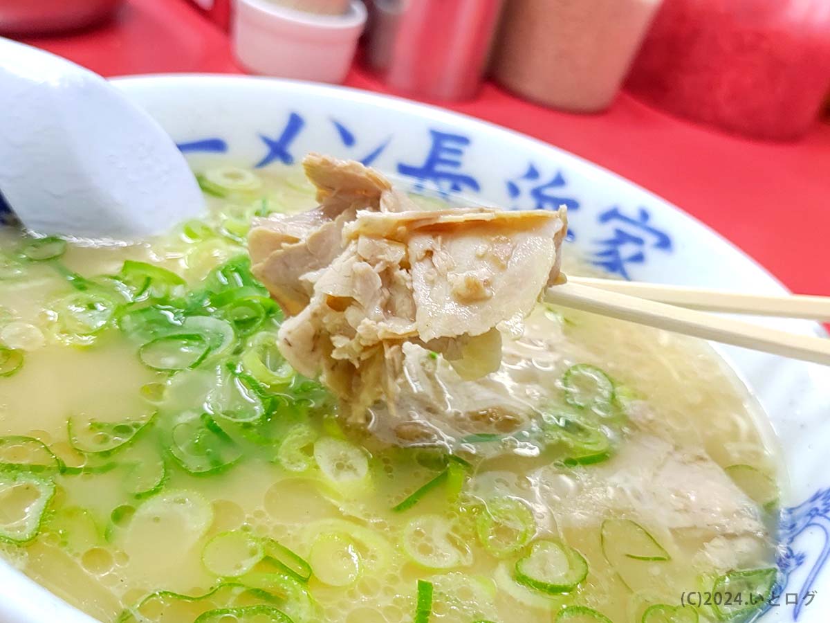 元祖ラーメン長浜家　福岡市　肉