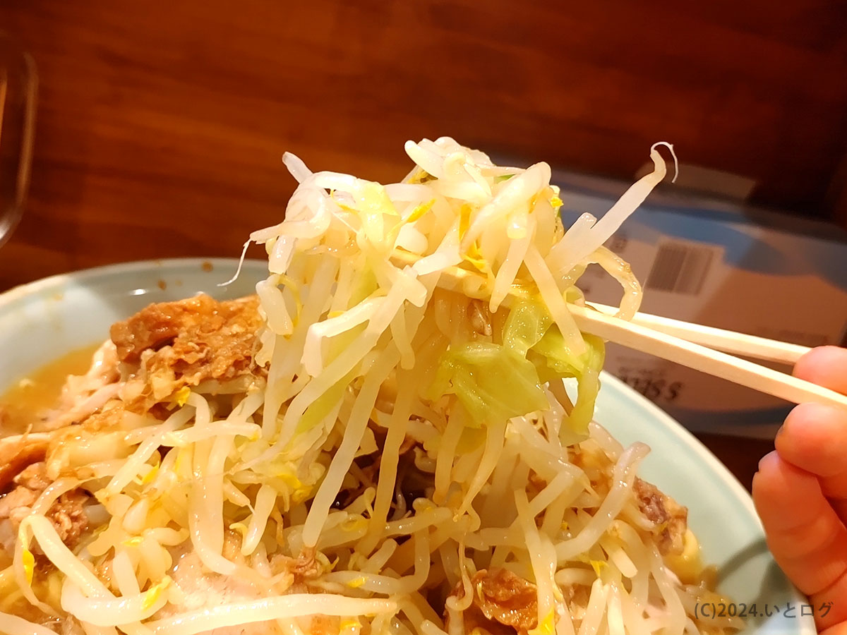 ラーメン盛太郎　神田　野菜