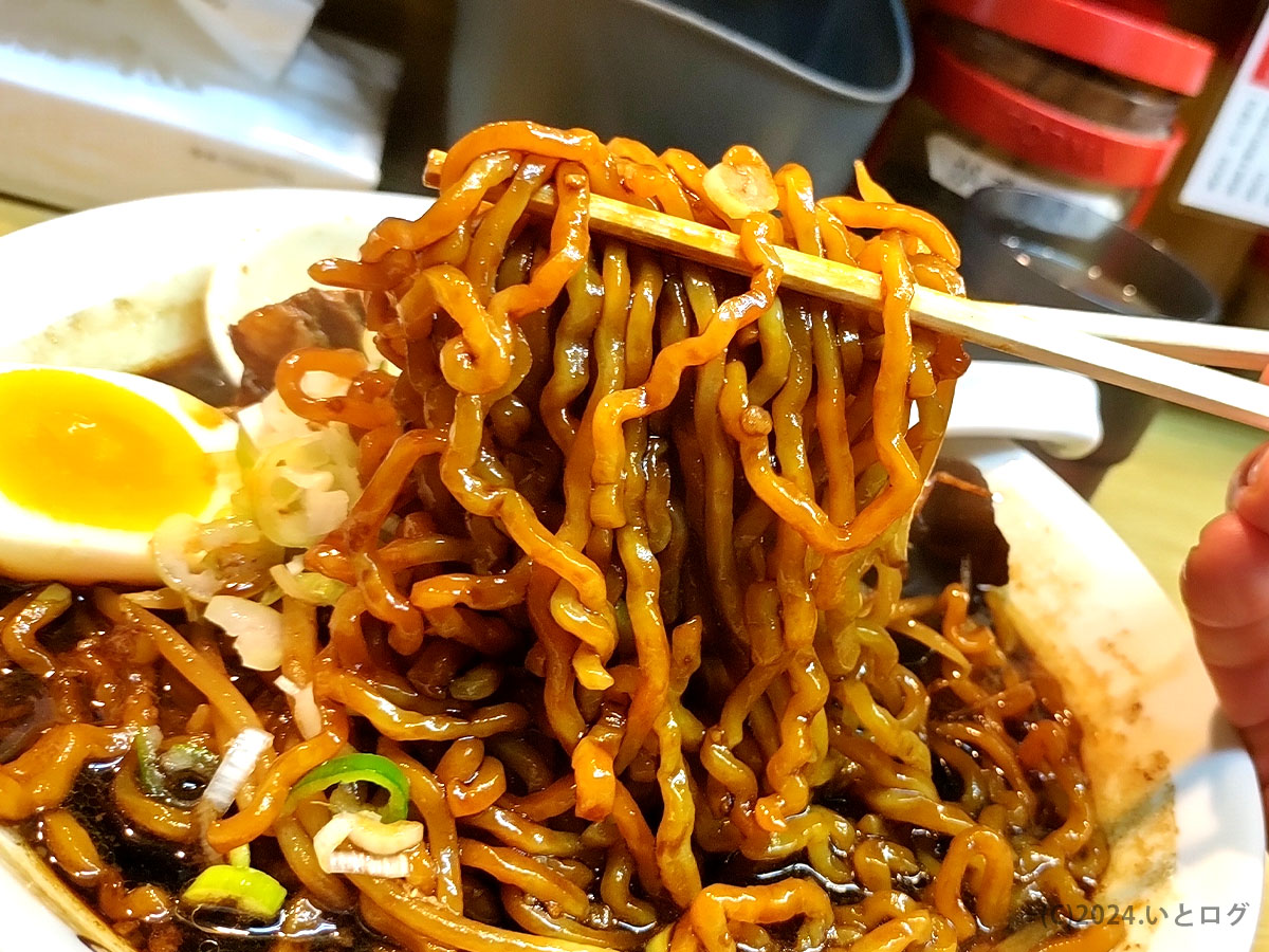 いそのかづお　ラーメン　麺