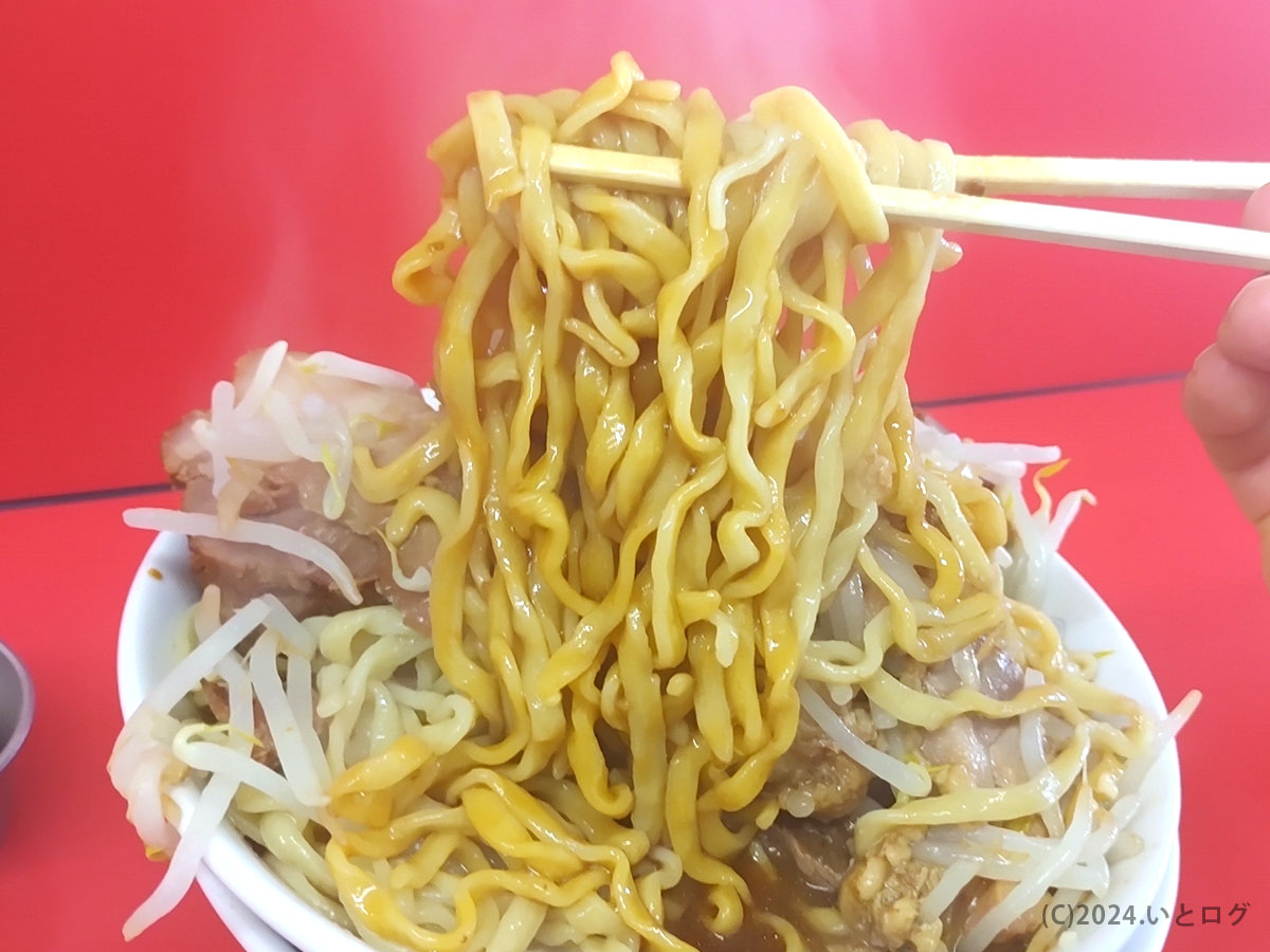 ラーメン二郎 ひたちなか店 太麺