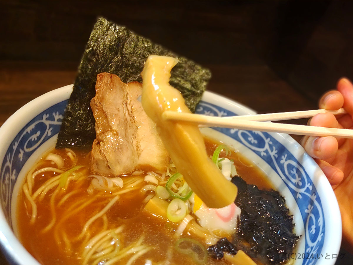 麺屋かとう　山梨　上野原市　