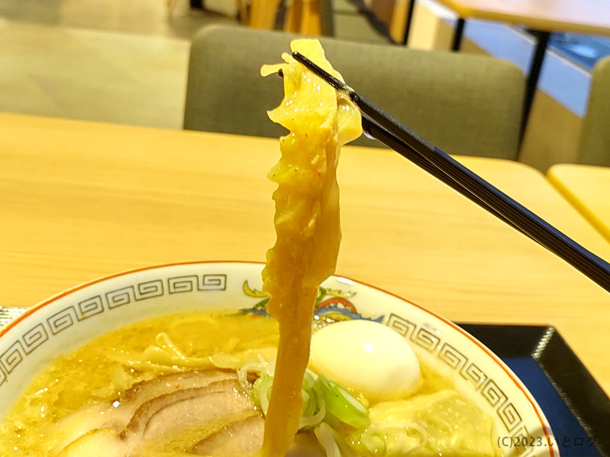 味噌ラーメン　メンマ