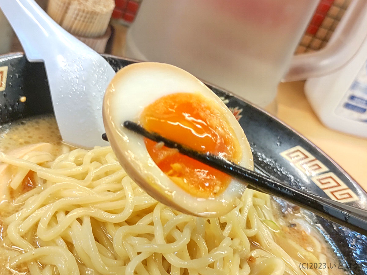 煮卵　味玉　鹿児島ラーメン