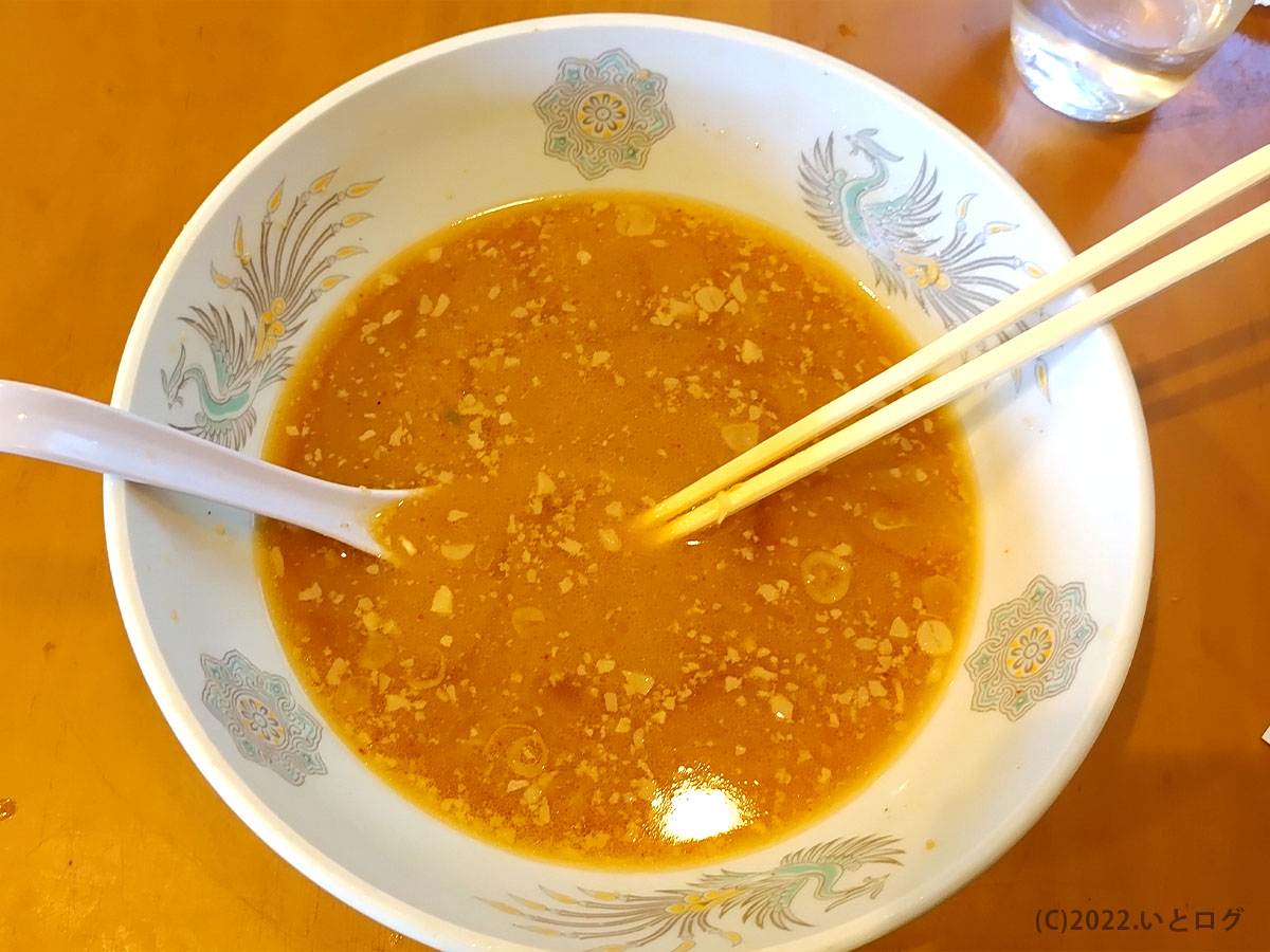 味噌ラーメン　完食