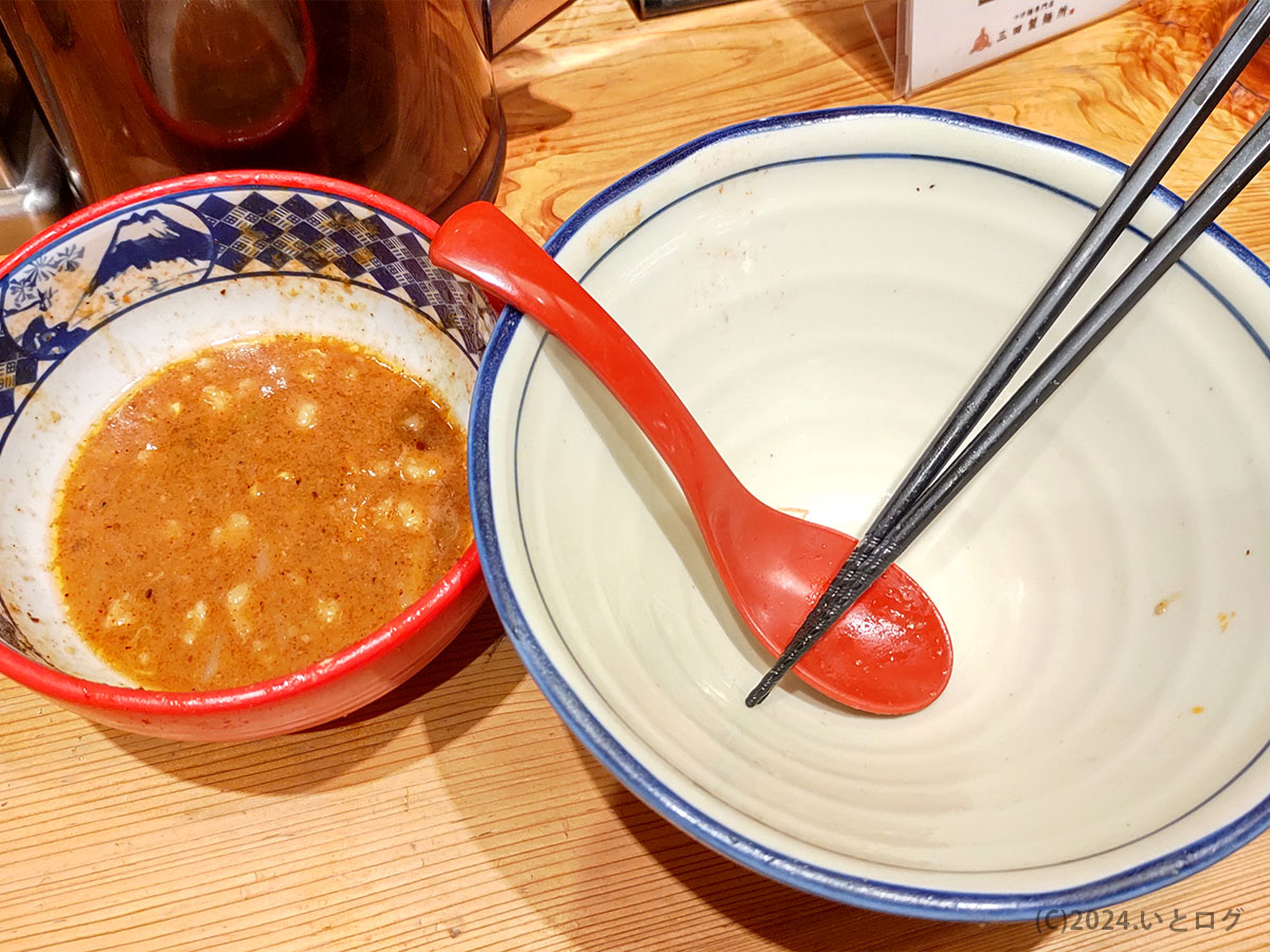 三田製麺所　大阪　梅田　ランチ