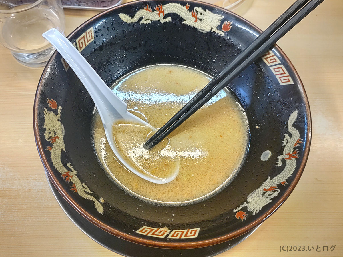 豚とろ　完食