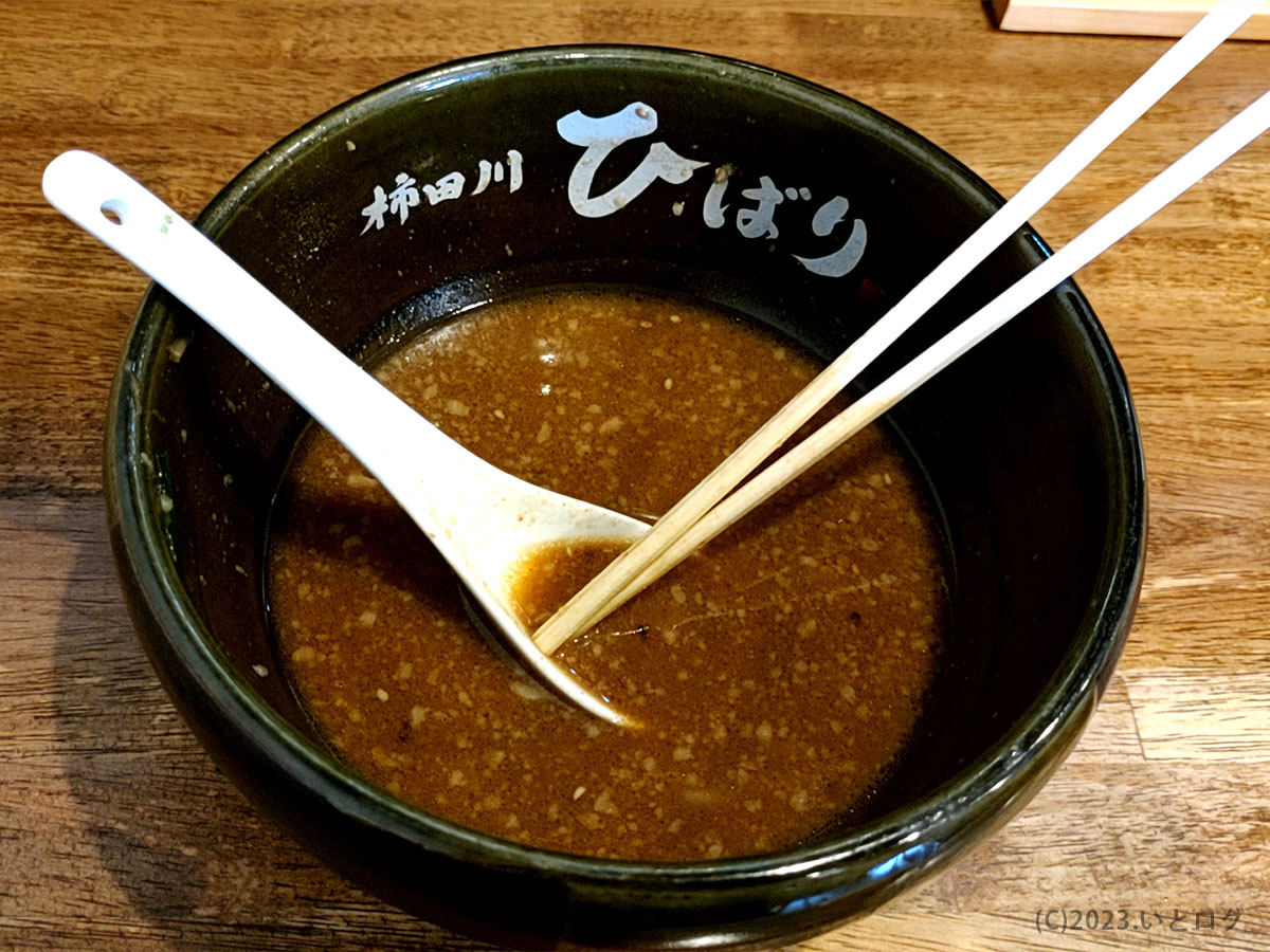 柿田川ひばり　つけ麺　ラーメン