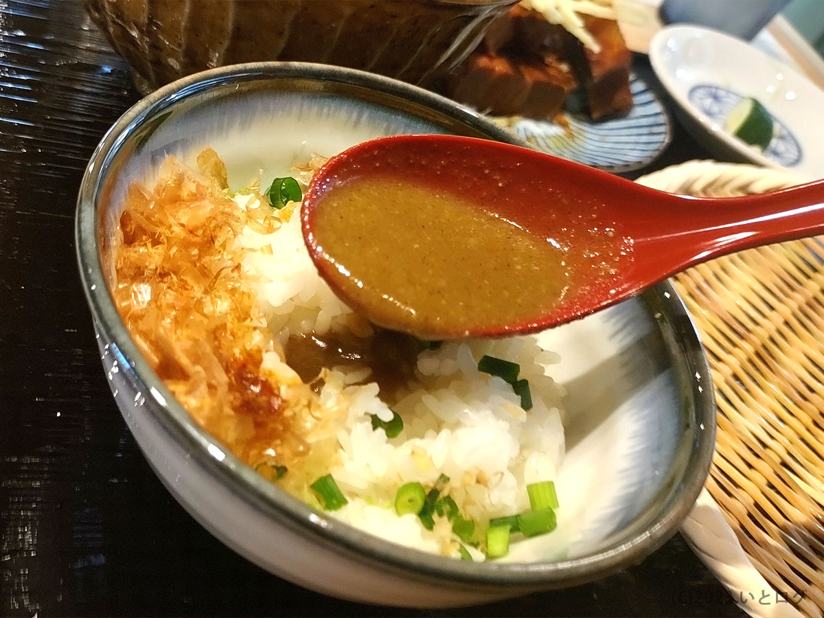 一志相伝　甲府　山梨　カレーつけ麺