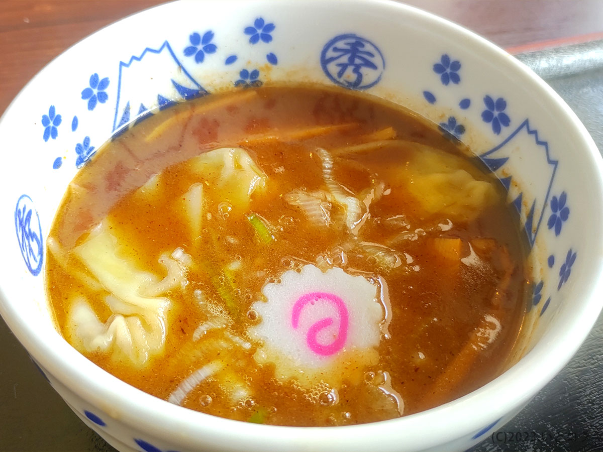 大勝軒〇秀　つけ麺　ランチ