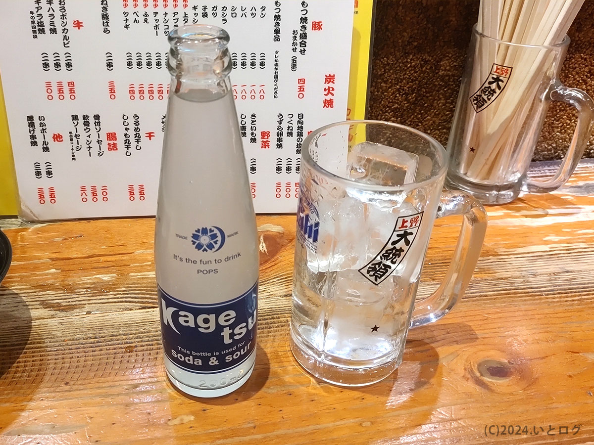 上野　居酒屋　大統領　