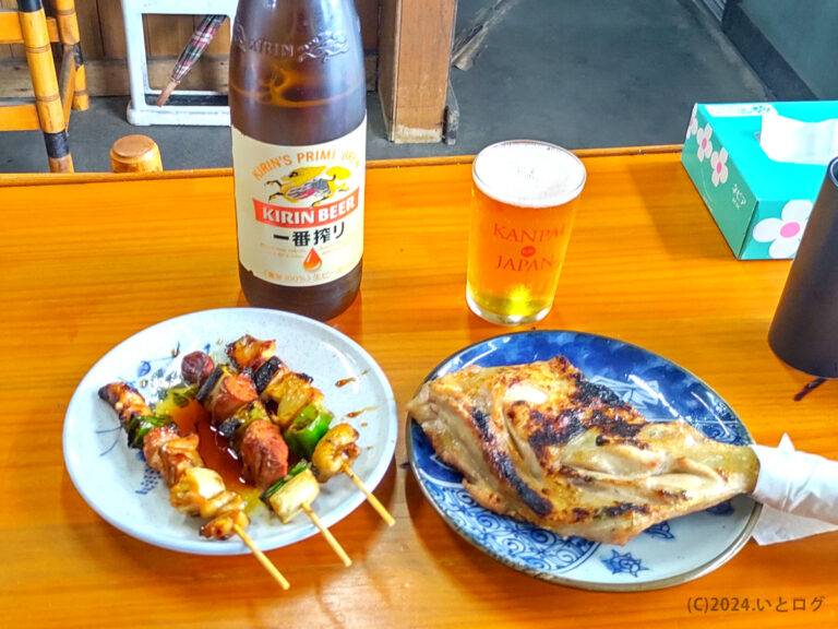 丸進　焼き鳥とビール