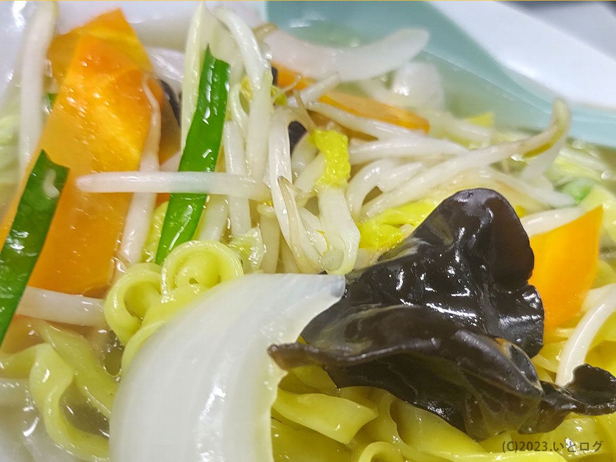 天国飯店　タンメン　ラーメン