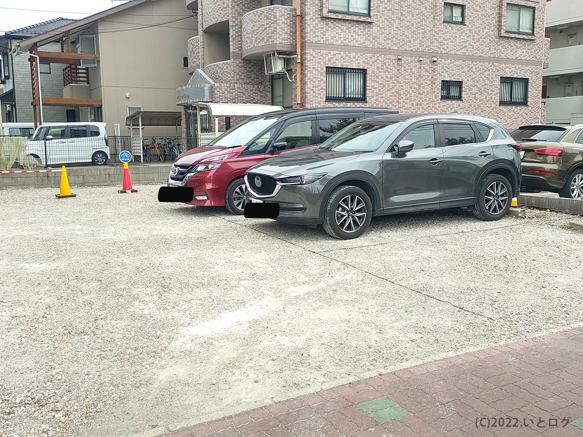 らぁ麺や 汐そば雫　駐車場