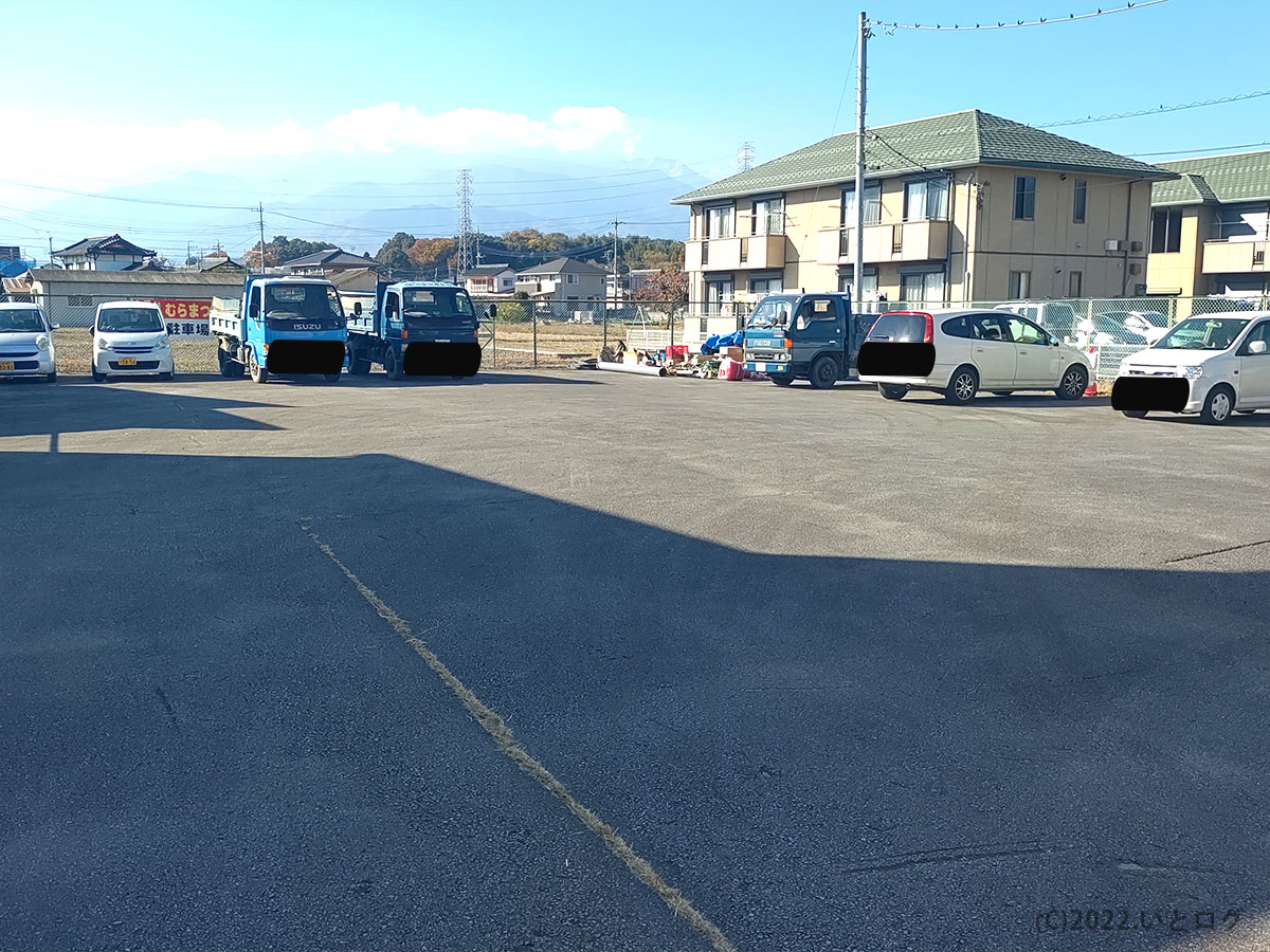 むらまつ食堂　駐車場