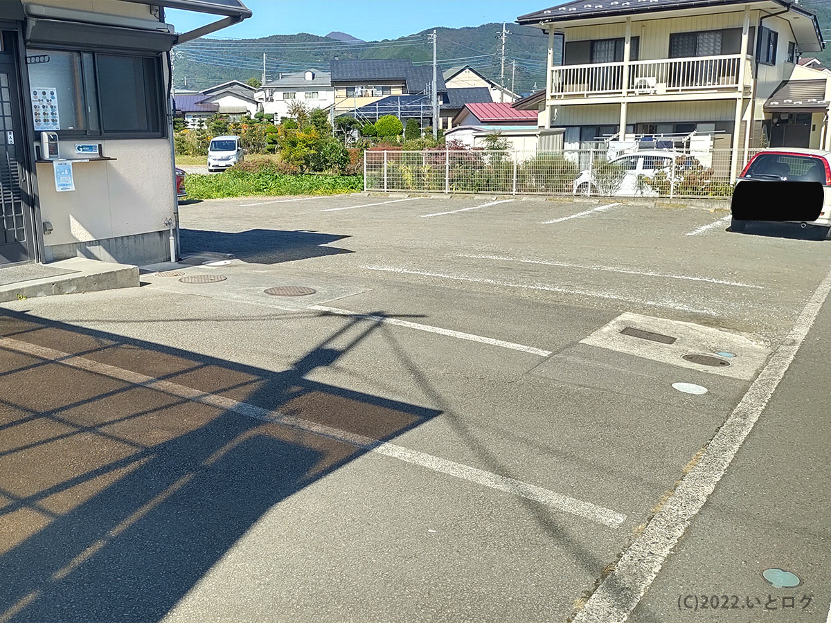 支那そば大喜　駐車場