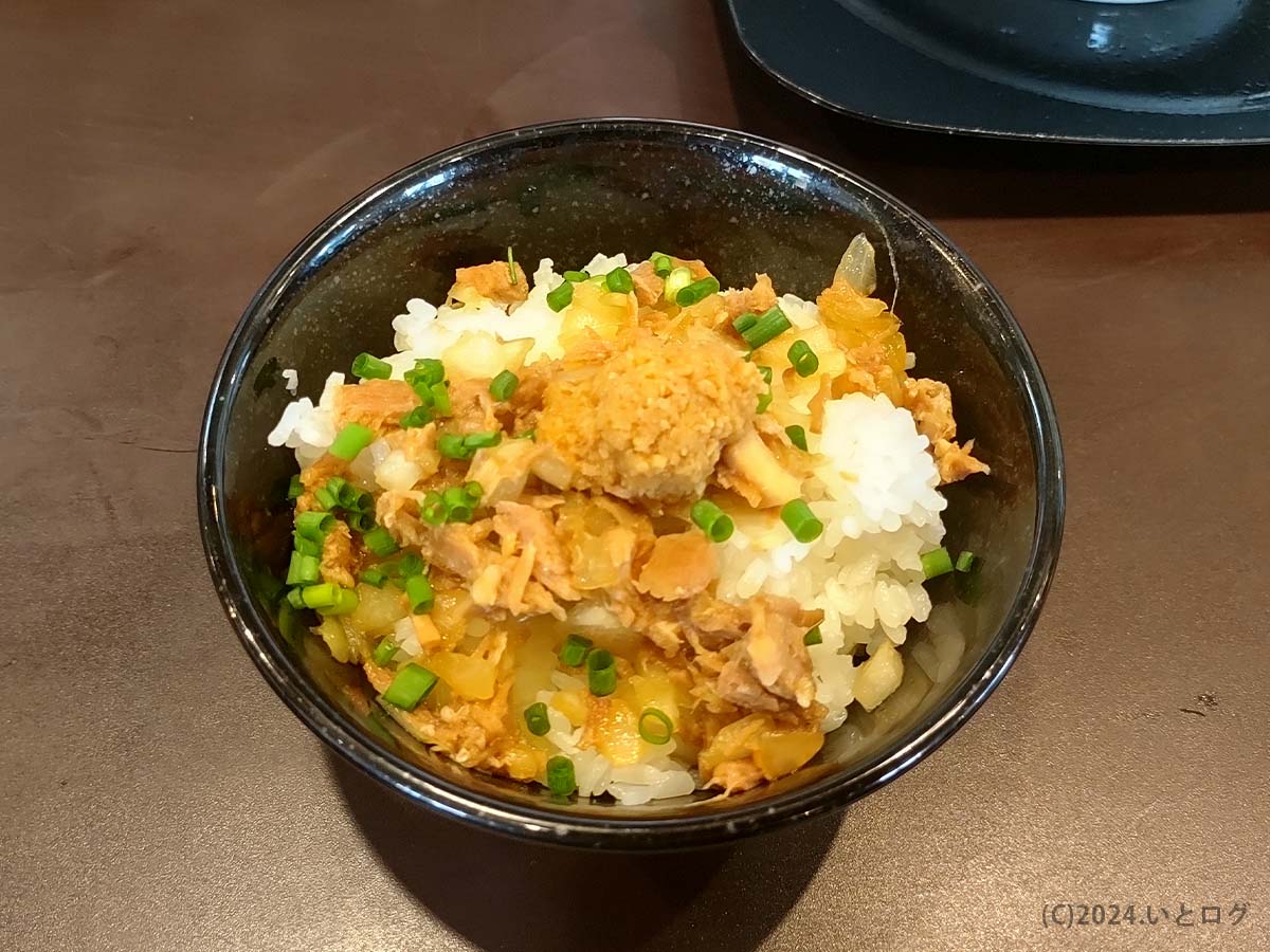 煮干しラーメン山岡家　山梨　甲斐市　山わさびチャーシュー丼