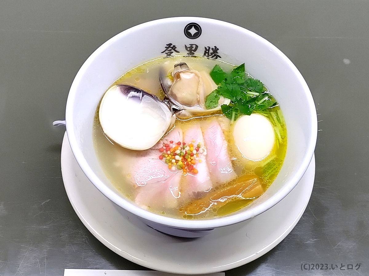 登里勝　はまぐりラーメン　桑名市