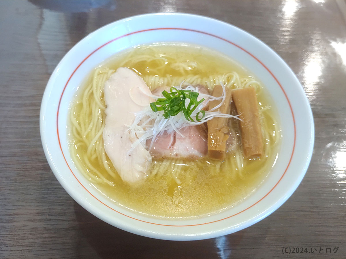 BARBER　山梨　南アルプス市　鯛とカマスの塩ラーメン