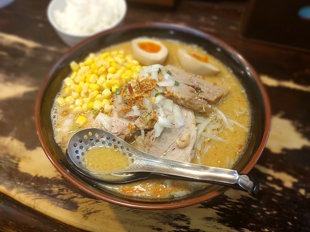 ラーメン熱人G麺　山梨　甲斐市