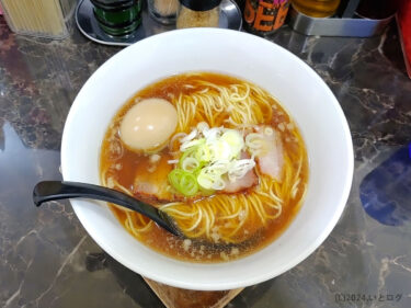 『群青』路地裏にひっそりと食べログ百名店。豪雨ではなく曇りの天満で食べた鯵醤油そばが絶品@大阪・大阪市