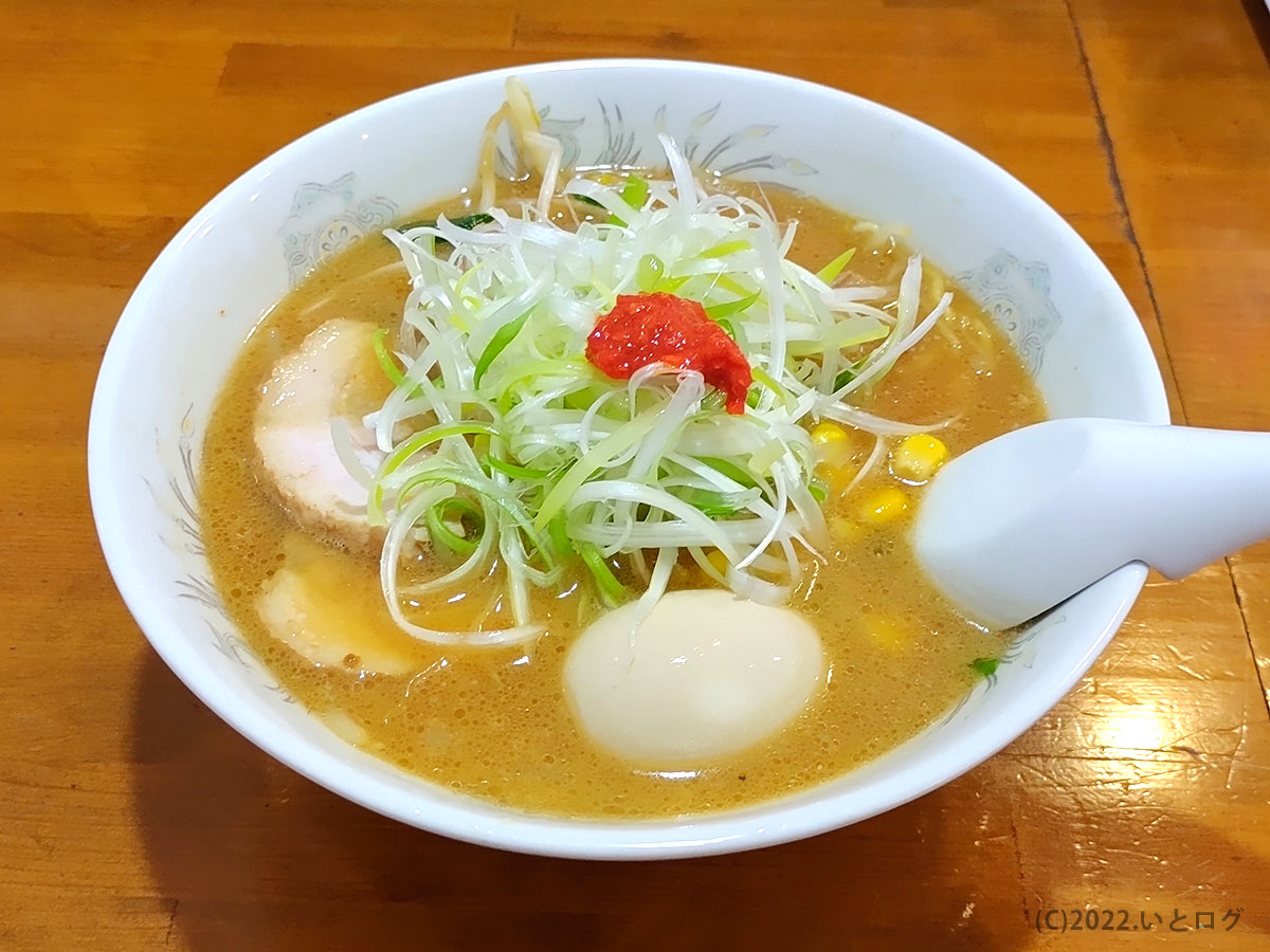 ネギ味噌チャーシュー麺　ゆめの屋