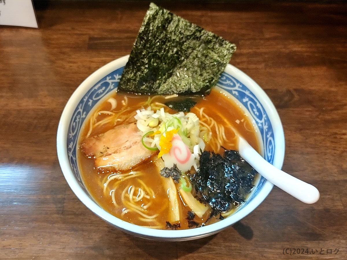 麺屋かとう　山梨　上野原市　