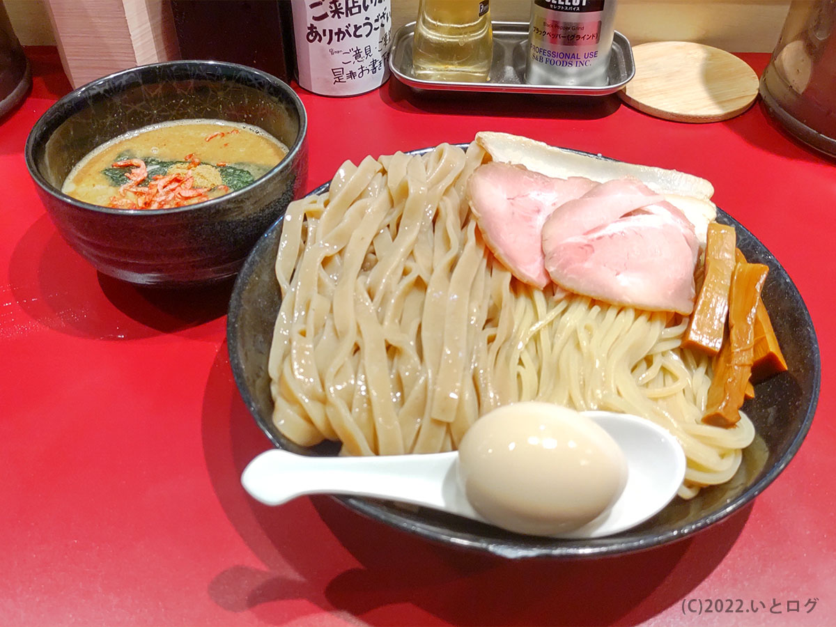 海老つけ麺特盛