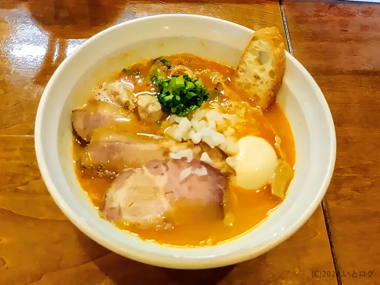 はりけんラーメン　茨城　つくば市　濃厚魚介豚骨