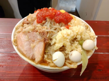 『夢を語れ福岡』コール無くてもデカ盛り！県内屈指の二郎インスパイアラーメンはまさかの立ち食いスタイル。２号店できる前に行ってきたよ。