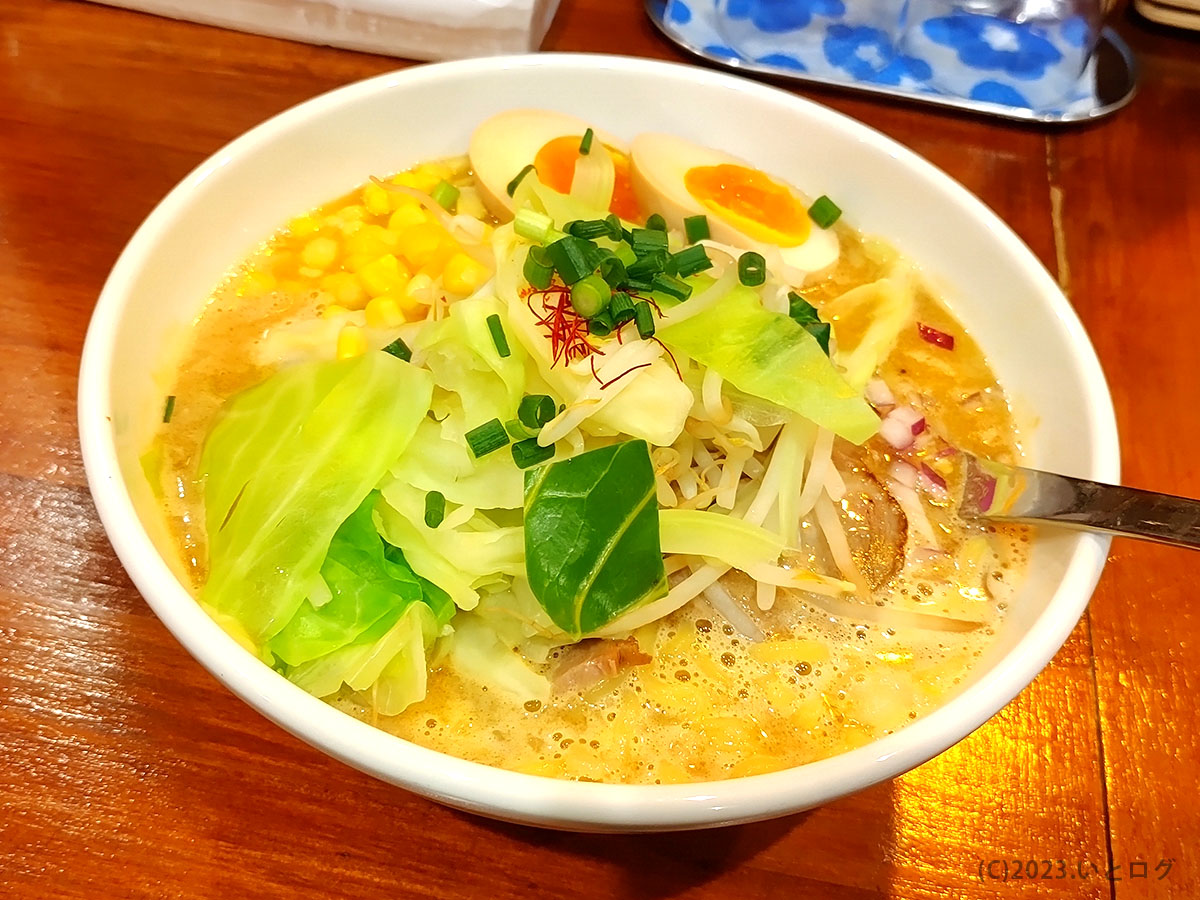 山梨　麺やコリキ　味噌ラーメン