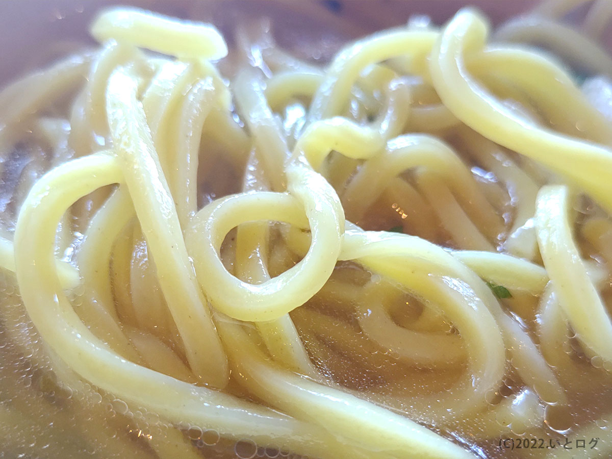 塩ラーメン　麺