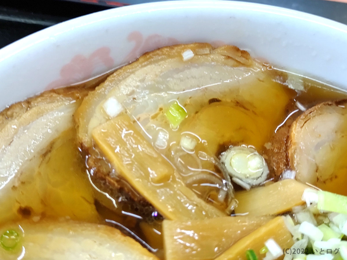 醤油チャーシューメン　チャーシュー