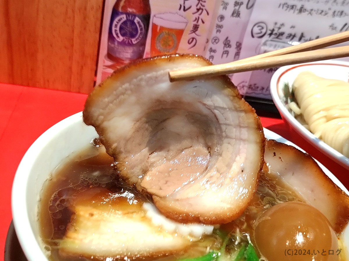 カドヤ食堂　大阪　チャーシュー