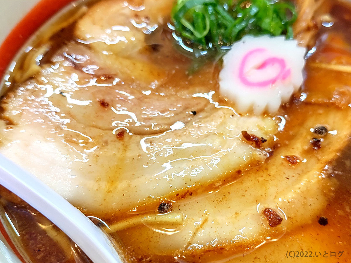 こいくち醤油ラーメン　チャーシュー