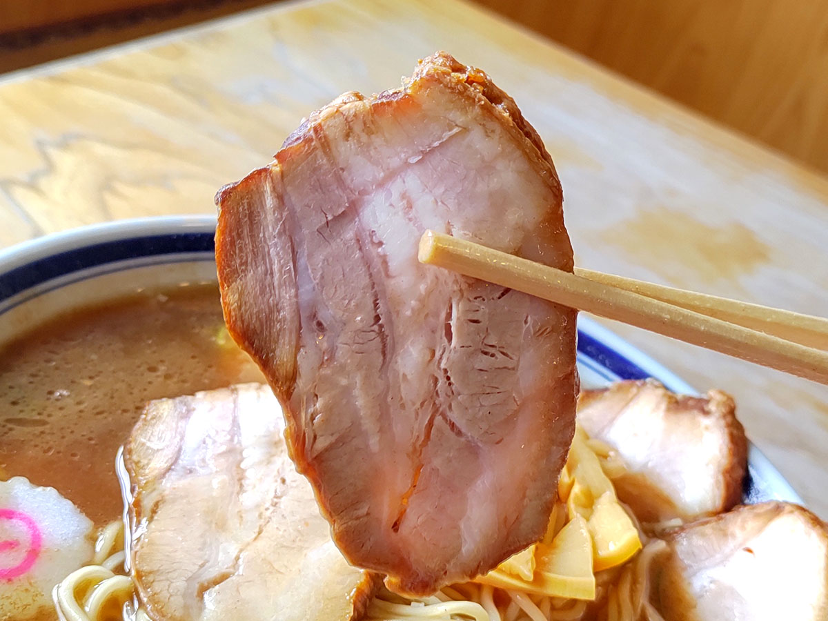 チャーシュー　えのきや　山梨市　ラーメン