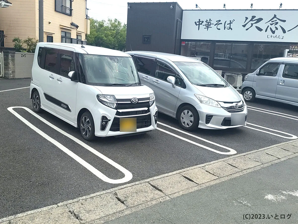 次念序　本店　駐車場