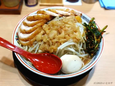 『甲府駅前で二郎系ラーメン』あのラーメン豚彦の２号店が登場♪昭和町の本店と比べてみながらのレポート！@山梨・甲府市